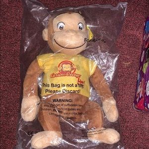 COURIOUS GEORGE  PLUSH STUFFED SOFT TOY